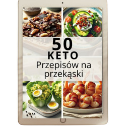 50 przepisów na przekąski KETO