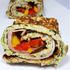 KETO Wrap z cukinii