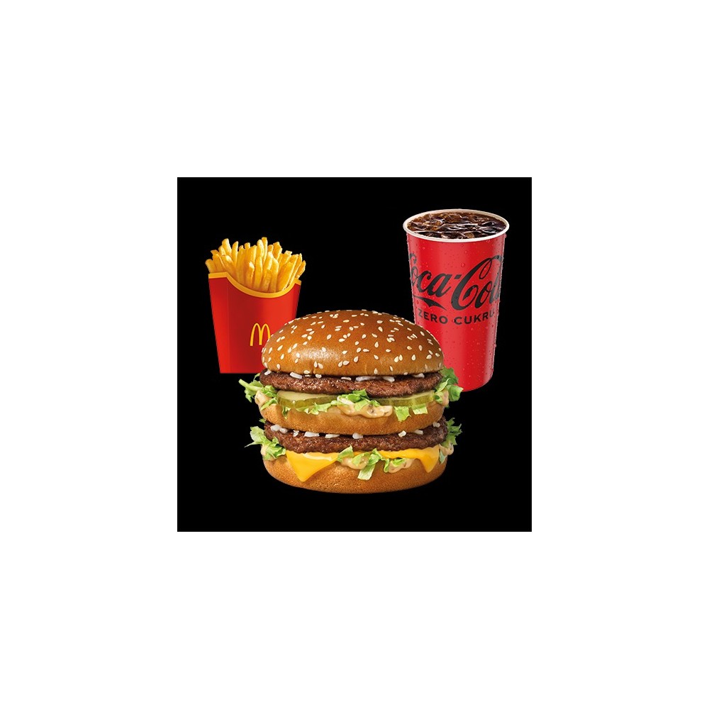 Big Mac z frytkami